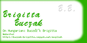 brigitta buczak business card